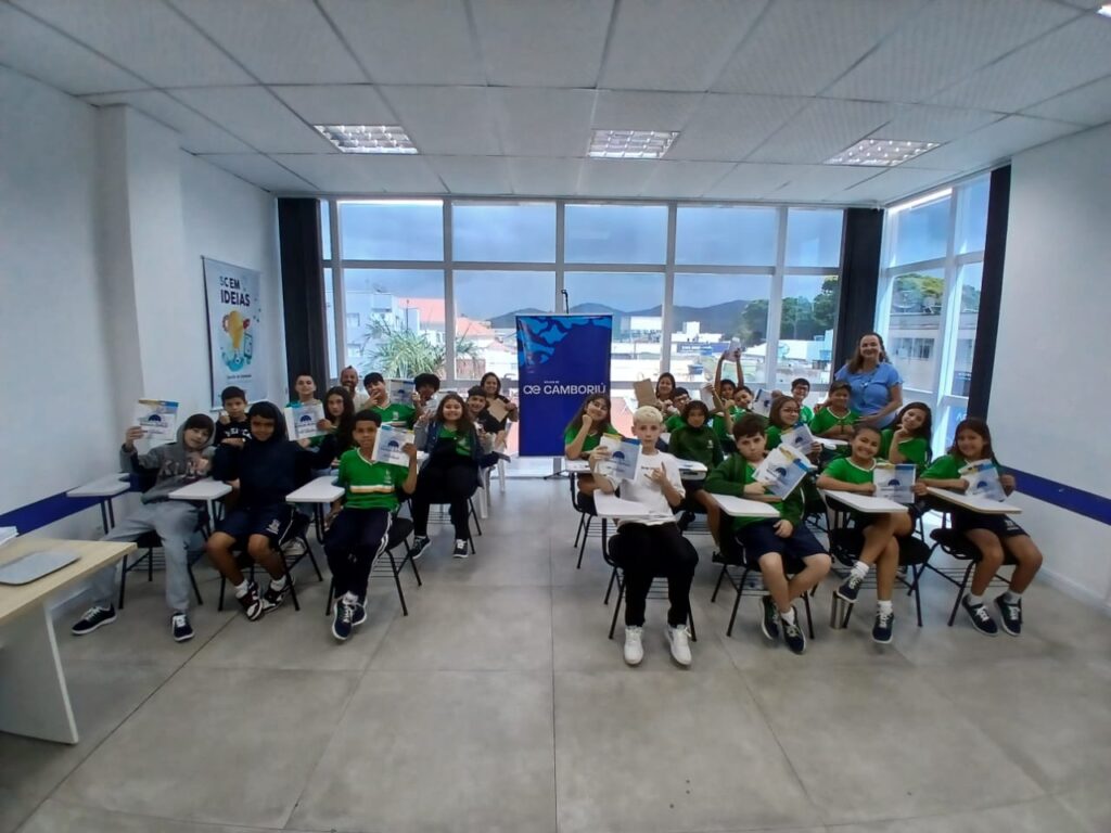 Projeto Saúde Nota 10 leva consciência ambiental a mais de 1600 alunos da rede pública de Camboriú, em 202