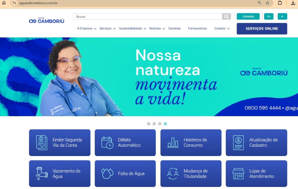Tudo o que você precisa em um só lugar: conheça o site da Águas de Camboriú